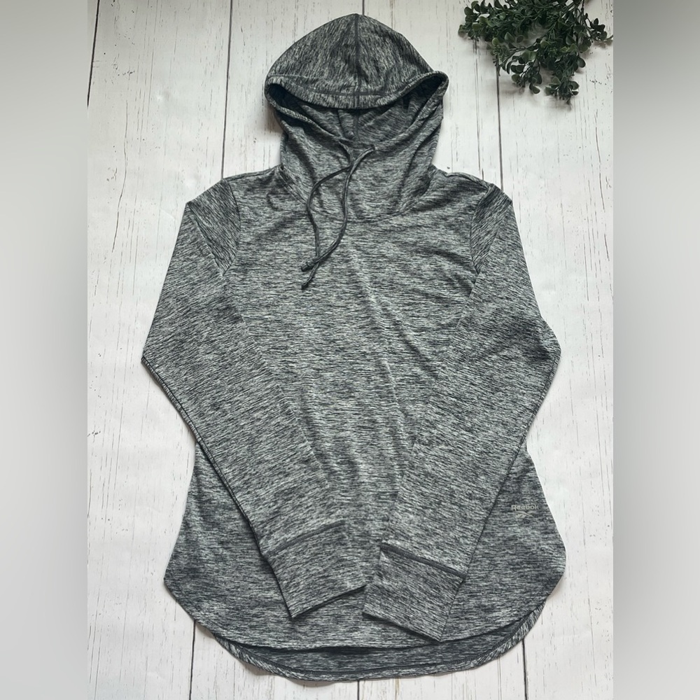 Reebok Long Sleeve Funnel Neck Hoodie